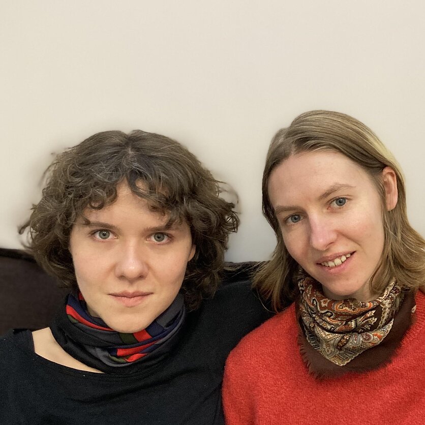 L. Kreivytės nuotr., Ignė Narbutaitė ir Ieva Kotryna Ski