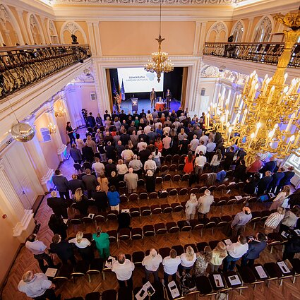 Lietuvos diena. Demokratų sąjungos „Vardan Lietuvos“ skyriai baigia siūlyti kandidatus į prezidentus