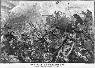 Взяття Малахова кургана французькою армією в ході Кримської війни