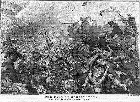 Взяття Малахова кургана французькою армією в ході Кримської війни
