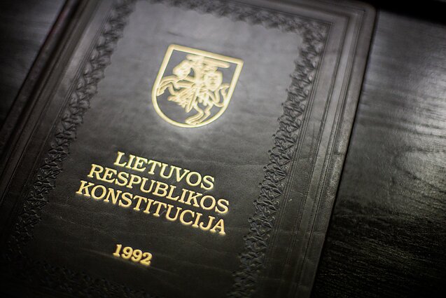 Lietuvos Respublikos Konstitucija