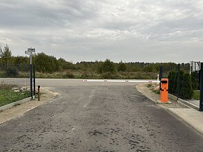 Planuojamas įvažiavimas į sandėlį