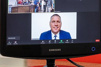 Vilius Šiliauskas teismo posėdžiuose dalyvavo ir nuotoliniu būdu Vilius Šiliauskas teismo posėdžiuose dalyvavo ir nuotoliniu būdu