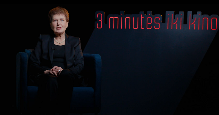 3 minutės iki kino. Vokiečių filmą „Korsažas“ pristato festivalio „Scanorama“ įkūrėja Gražina Arlickaitė