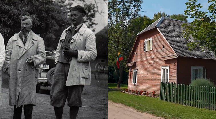 Atspindžiai. Paveldo kolekcija. Medžių apsupta sodyba, sauganti čia augusio Balio Sruogos istorijas