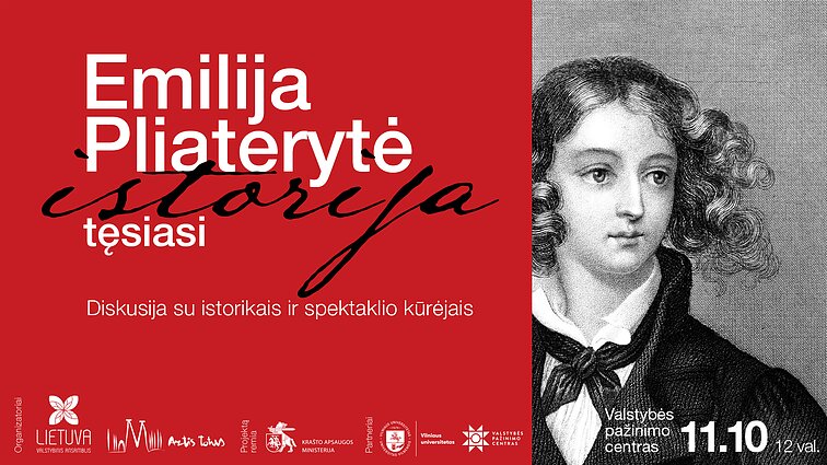 Vieša diskusija „Emilija Pliaterytė. Istorija tęsiasi“ (lietuvių k.)
