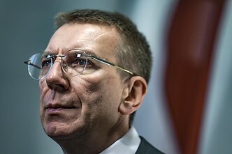 Latvijos prezidentas Edgars Rinkēvičs