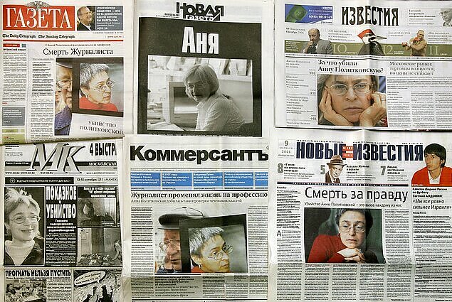 Už žurnalistės Anos Politkovskajos nužudymą nuteistam rusui suteikta malonė dėl kovų Ukrainoje
