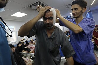  Szpital al-Shifa w Gazie