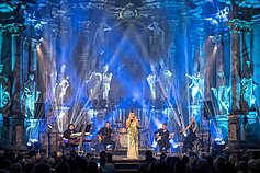 Koncerto „PROtėviai: muzikos kelionė laiku“ akimirka