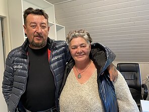 Reintegracijos centro  „Jausmų ratas“ įkūrėjai Audrius ir Renata Šereliai