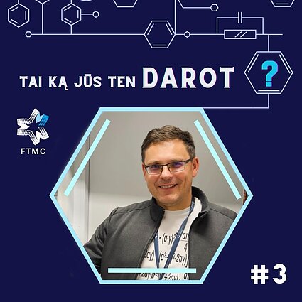 Tai ką jūs ten darot? Atominių jėgų mikroskopas