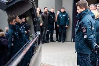 Per avariją žuvusio policijos pareigūno S. Lipskio laidotuvės Per avariją žuvusio policijos pareigūno S. Lipskio laidotuvės