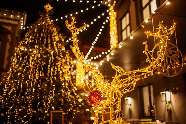 Vilnius pasipuošė Kalėdoms Vilnius pasipuošė Kalėdoms