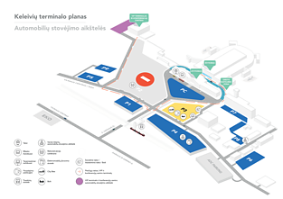 Eismo schema prie Vilniaus oro uosto