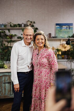 Voldemaras Giedrimas ir Beata Nicholson