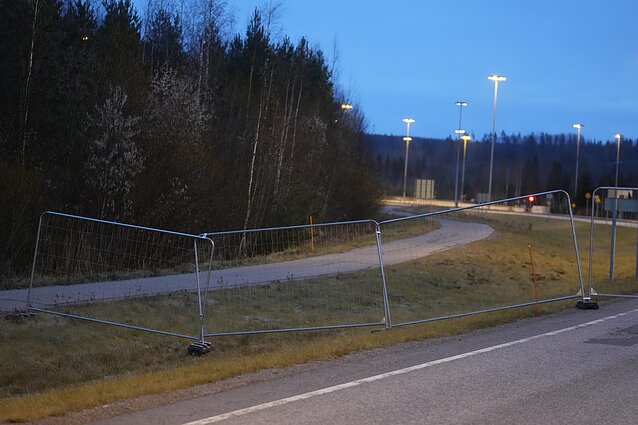 Suomijos ir Rusijos sienos perėjimo punktas