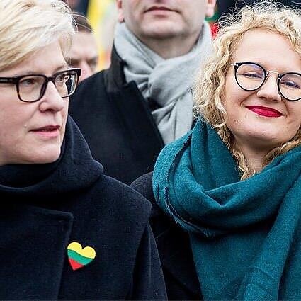 I.Gelūno/BNS nuotr. , I.Šimonytė ir A.Armonaitė