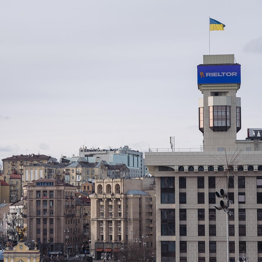B. Gerdžiūno/LRT nuotr., Maidano aikštė. Kyjivas prieš karą, vasario mėn.