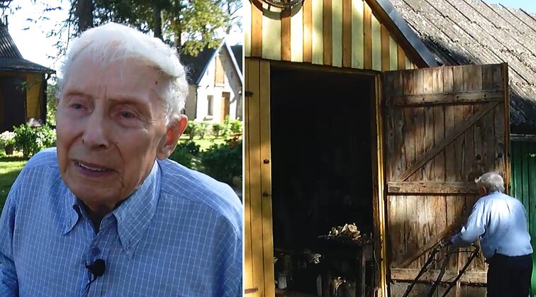 98-erių Povilui prireikė 5 metų, kol po žmonos mirties išmoko gyventi vienas: vis laukiu vaikų skambučio