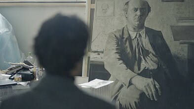 Alekso Matvejevo trumpametražio dokumentinio filmo „Viktoras Paukštelis. Chromatika“ kadras