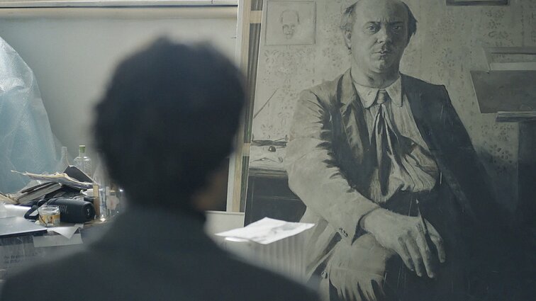 Alekso Matvejevo trumpametražio dokumentinio filmo „Viktoras Paukštelis. Chromatika“ kadras