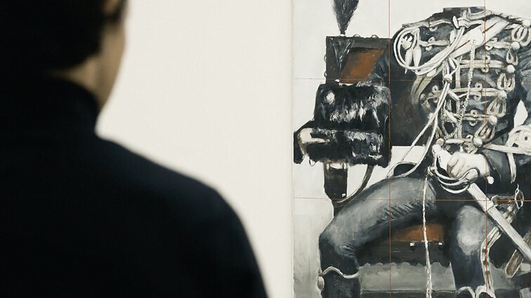 Alekso Matvejevo trumpametražio dokumentinio filmo „Viktoras Paukštelis. Chromatika“ kadras