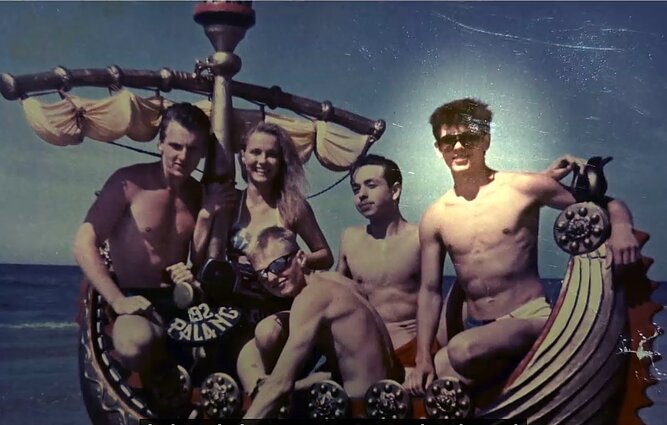 Marius Čepulis su universiteto grupiokais Palangoje