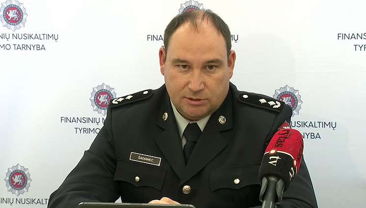 FNTT Specialių užduočių valdybos viršininkas Robert Šadianec