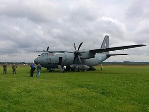 „Spartan“ lėktuvas Pociūnuose