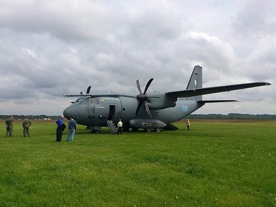 „Spartan“ lėktuvas Pociūnuose