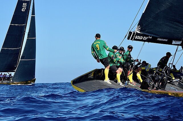 Sportas. Orai. Lietuvos buriavimo rinktinė Gran Kanarijoje iškovojo dar vieną pergalę pasaulio taurės aštuntfinalyje