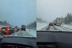 Spūstys kelyje Kaunas–Vilnius Spūstys kelyje Kaunas–Vilnius
