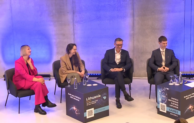 Paskaita „Fintech sektorius: inovacijų ir talentų perspektyvos“