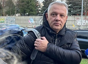 Eligijus Masiulis atvyko į policiją