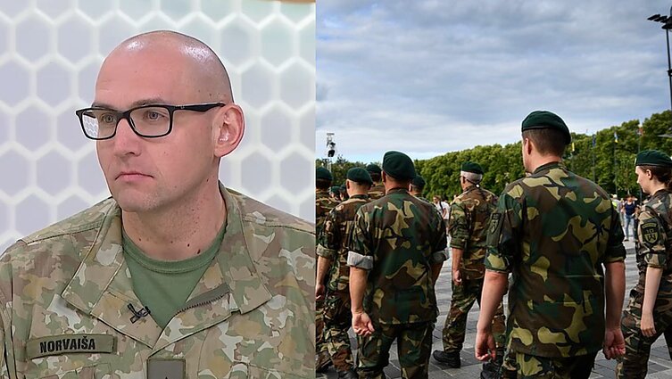 Mitus apie karius aptaręs majoras Norvaiša: nesame marsiečiai, – rytais geriame kavą, tenka pildyti deklaracijas