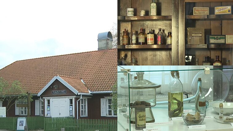 „Pilnos lentynos, tarsi dar vakar vaistininkas būtų papildęs“: kviečia pasižvalgyti po 18 a. Viekšnių vaistinės muziejų