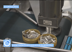 Švedijoje populiarus snusas – šlapias kramtomasis tabakas