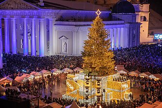 Vilnius Christmas tree Vilnius Christmas tree