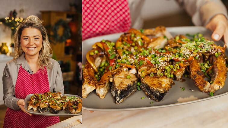 Adventui – karpis saldžiarūgščiame padaže: jokių sudėtingų ingredientų, o mėsa lengvai kris nuo kaulo