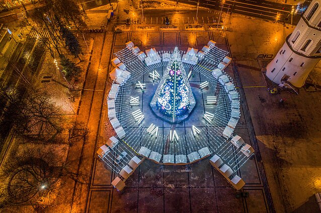 2018 m. Vilniaus Kalėdų eglė