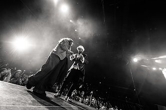 „Antikvarinių Kašpirovskio dantų“ koncerto akimirka