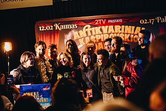 „Antikvarinių Kašpirovskio dantų“ koncerto akimirka