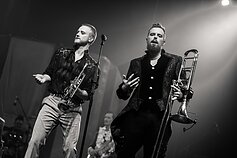 „Antikvarinių Kašpirovskio dantų“ koncerto akimirka