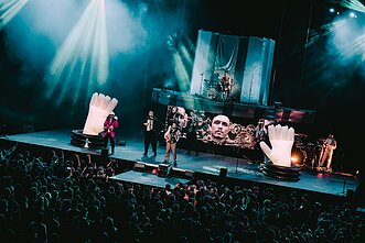 „Antikvarinių Kašpirovskio dantų“ koncerto akimirka