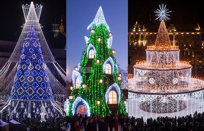 Sostinės kalėdų eglė