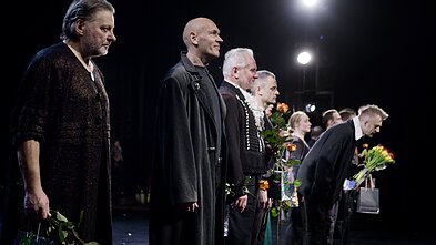 Spektaklio „Hamletas“ akimirka Spektaklio „Hamletas“ akimirka