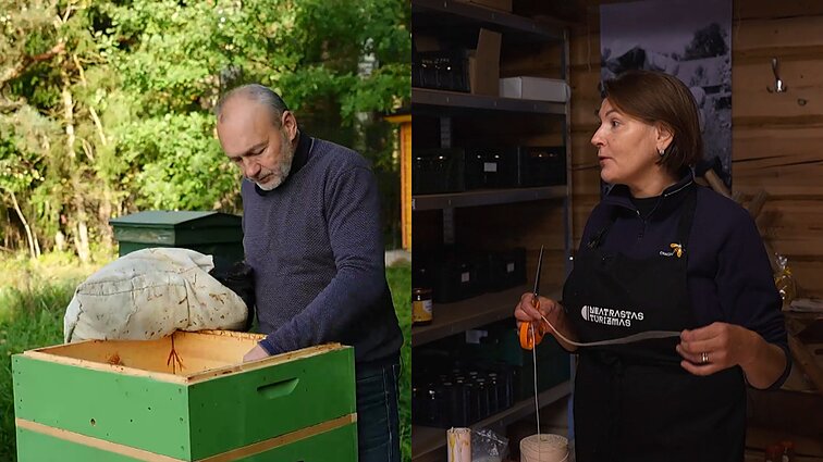 20 metų Šlapių kaime gyvenantys Dalia ir Rimas: miškininkai miestuose ant šaligatvio negyvena