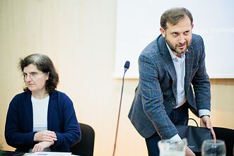 Ainė Ramonaitė ir Deividas Šlekys