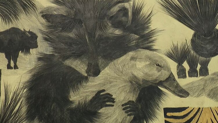 Ievos Trinkūnaitės parodoje – Kanados patirčių įkvėpti žmogaus ir gyvūnų pasaulio sąlyčio taškai